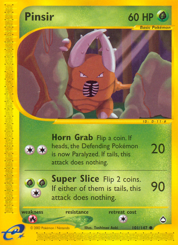 Pinsir 101/147 Aquapolis
