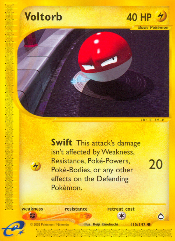 Voltorb 115/147 Aquapolis