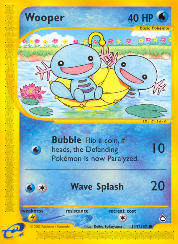 Wooper 117/147 Aquapolis