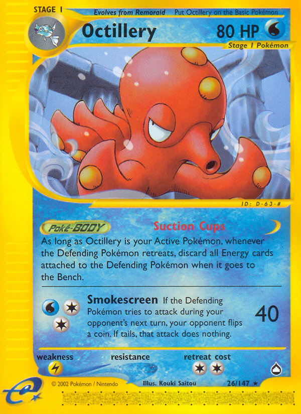 Octillery 26/147 Aquapolis