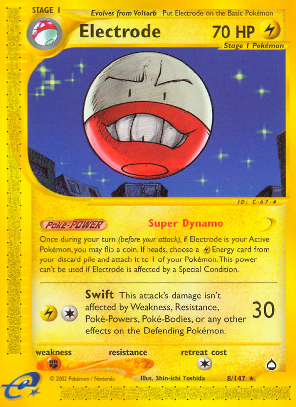 Electrode 8/147 Aquapolis