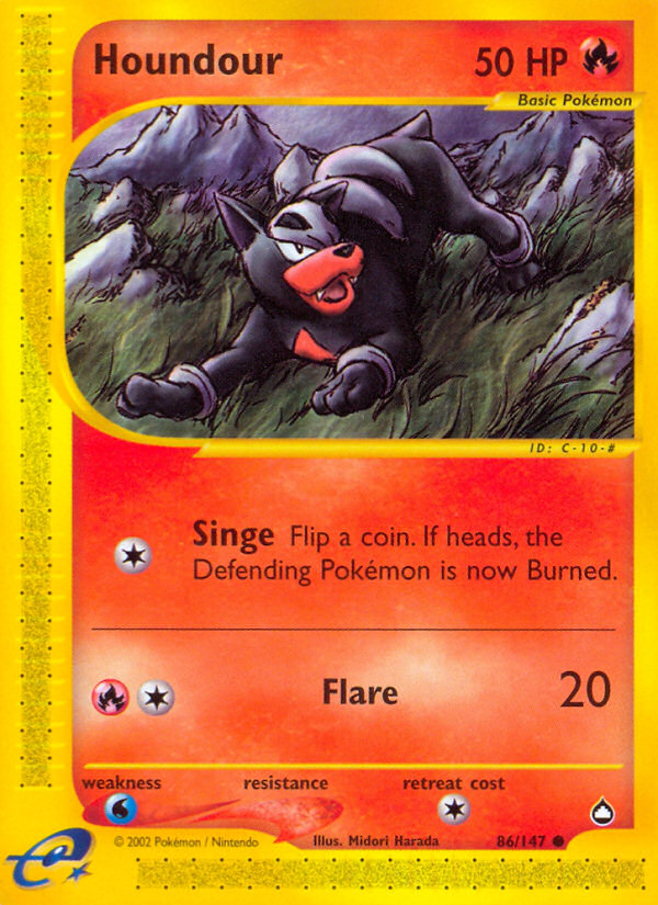 Houndour 86/147 Aquapolis