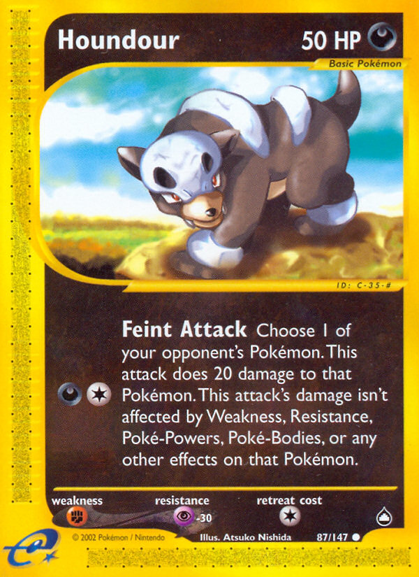 Houndour 87/147 Aquapolis