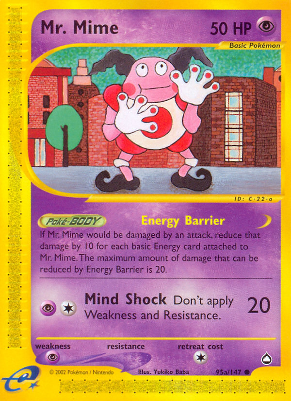 Mr. Mime 95/147 Aquapolis