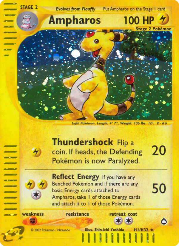 Ampharos H1/H32 Aquapolis