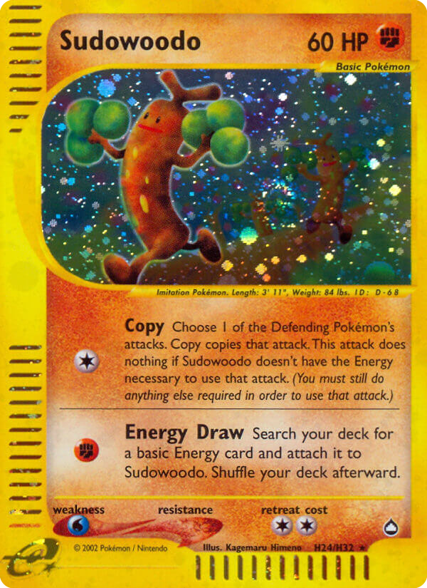 Sudowoodo H24/H32 Aquapolis