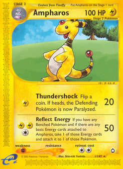 Ampharos 1/147 Aquapolis