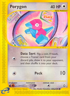 Porygon 103/147 Aquapolis