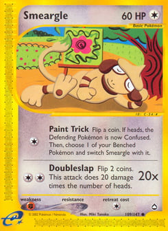 Smeargle 109/147 Aquapolis