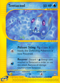 Tentacool 113/147 Aquapolis