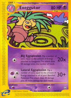 Exeggutor 13/147 Aquapolis
