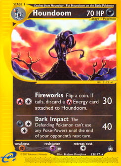 Houndoom 15/147 Aquapolis