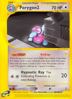 Porygon2 28/147 Aquapolis