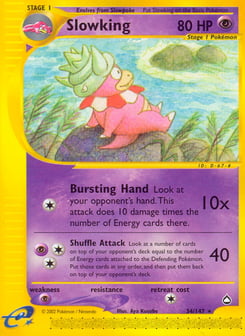 Slowking 34/147 Aquapolis