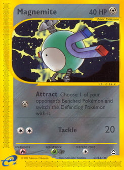 Magnemite 52/147 Aquapolis