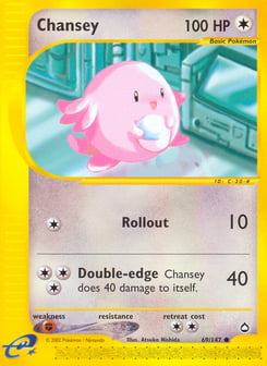 Chansey 69/147 Aquapolis