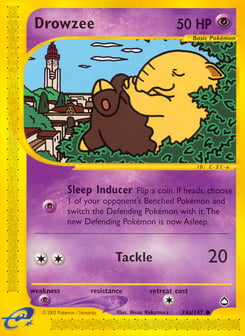 Drowzee 74/147 Aquapolis
