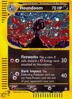 Houndoom H11/H32 Aquapolis