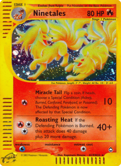 Ninetales H19/H32 Aquapolis