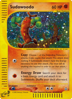 Sudowoodo H24/H32 Aquapolis