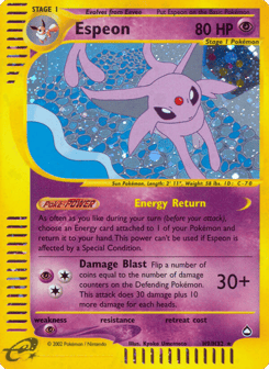 Espeon H9/H32 Aquapolis