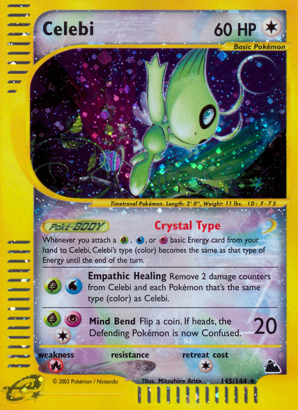 Celebi 145/144 Skyridge