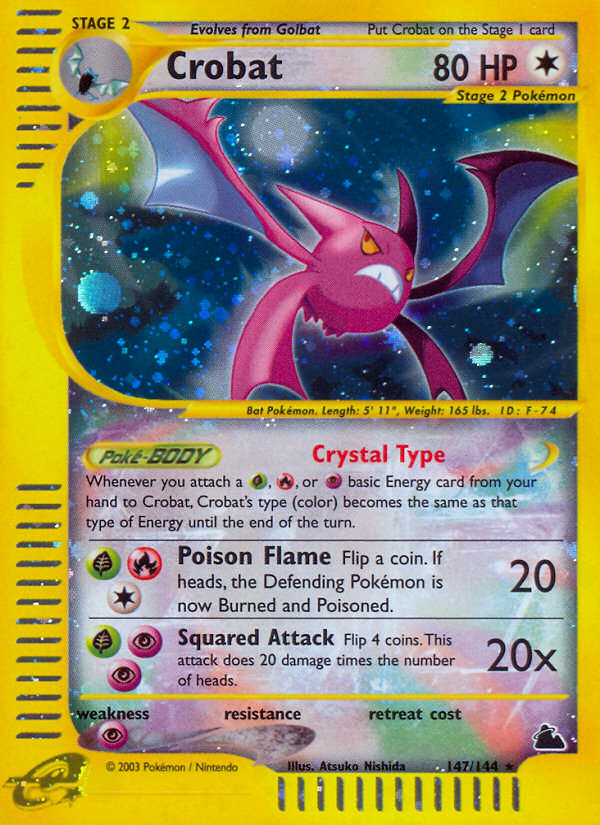 Crobat 147/144 Skyridge