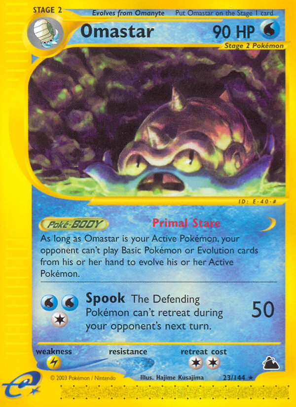 Omastar 23/144 Skyridge