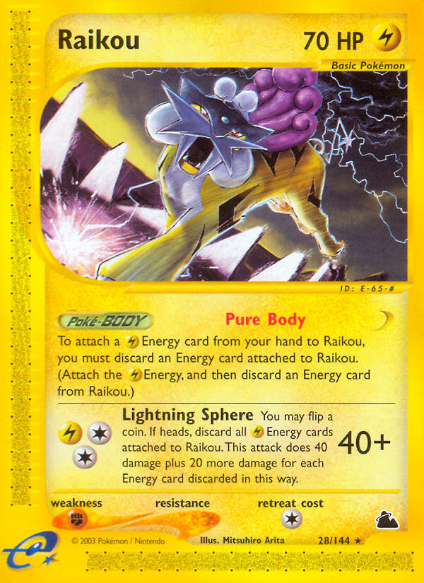 Raikou 28/144 Skyridge