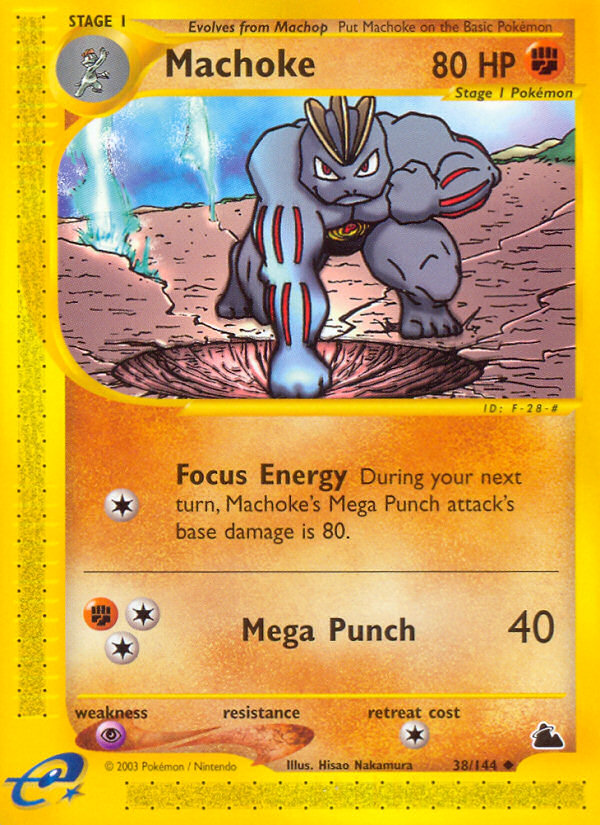 Machoke 38/144 Skyridge