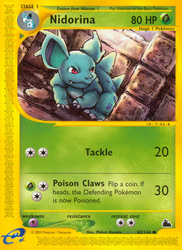 Nidorina 83/144 Skyridge