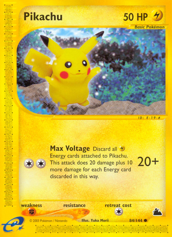 Pikachu 84/144 Skyridge