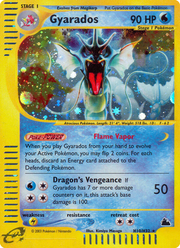 Gyarados H10/H32 Skyridge