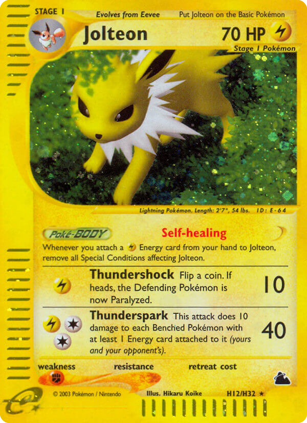 Jolteon H12/H32 Skyridge