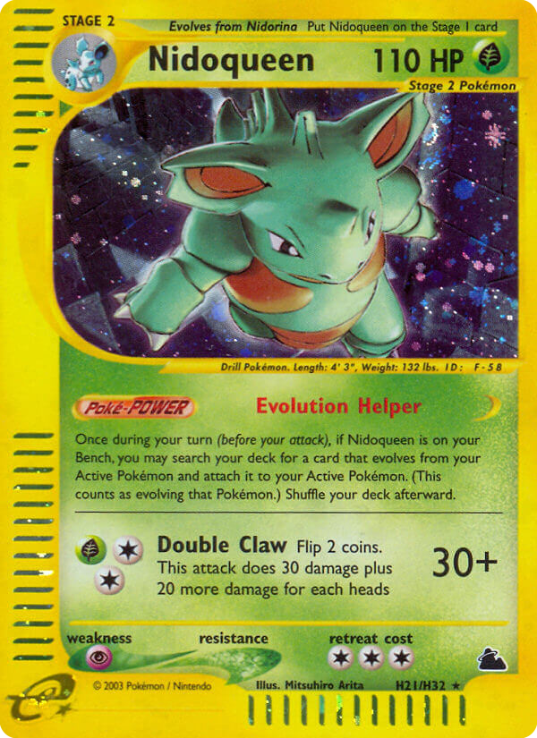 Nidoqueen H21/H32 Skyridge