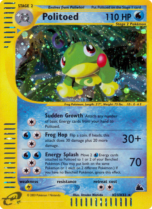 Politoed H23/H32 Skyridge