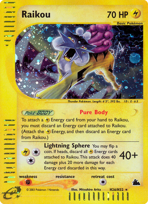 Raikou H26/H32 Skyridge