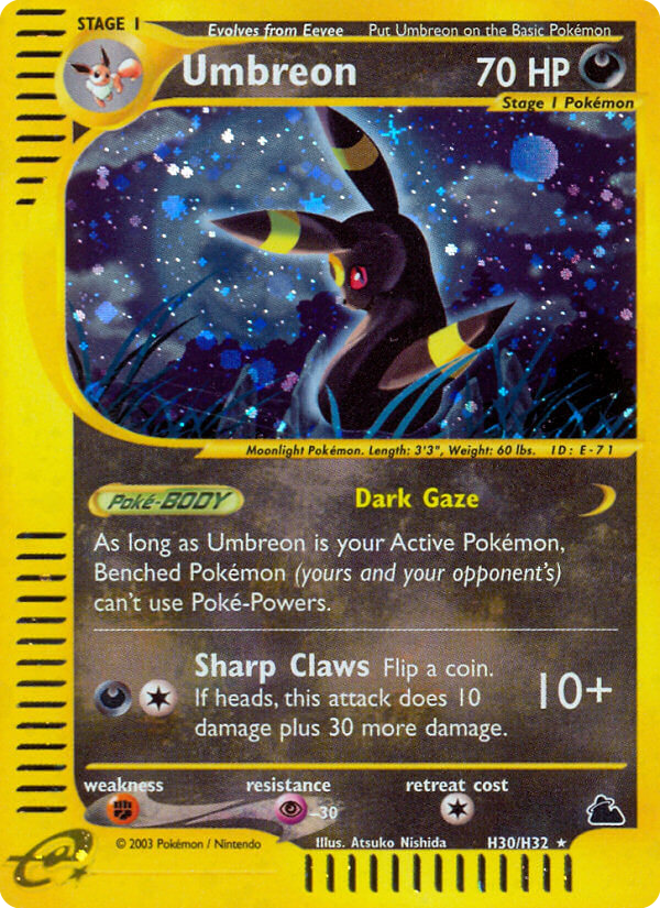 Umbreon H30/H32 Skyridge