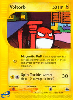 Voltorb 113/144 Skyridge