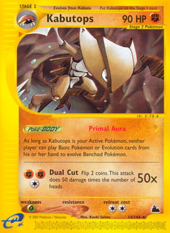 Kabutops 14/144 Skyridge