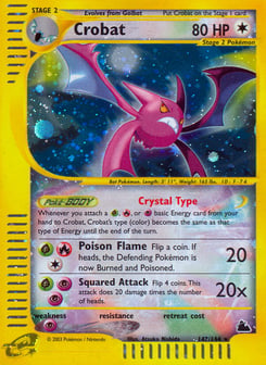 Crobat 147/144 Skyridge