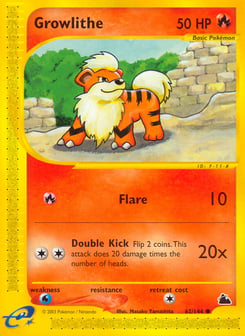 Growlithe 62/144 Skyridge