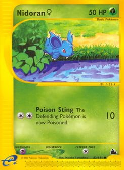 Nidoran ♀ 82/144 Skyridge