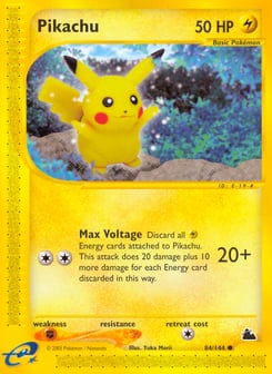 Pikachu 84/144 Skyridge