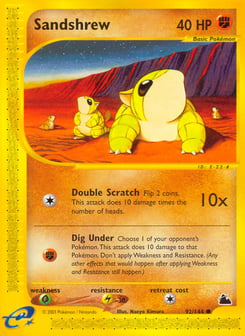 Sandshrew 92/144 Skyridge