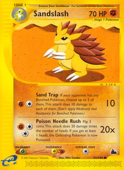 Sandslash 93/144 Skyridge