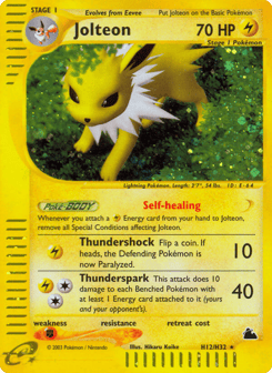 Jolteon H12/H32 Skyridge