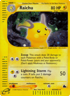Raichu H25/H32 Skyridge
