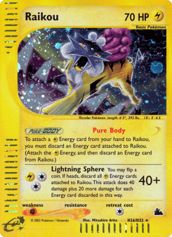Raikou H26/H32 Skyridge