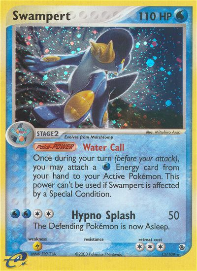 Swampert 13/109 Ruby & Sapphire